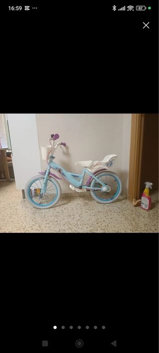 Bicicleta de niña