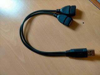Cable doble usb