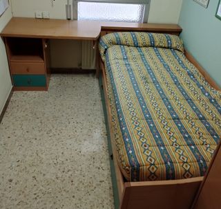 CAMA JUVENIL DE 90 CON CAJ0NES Y COLCHON