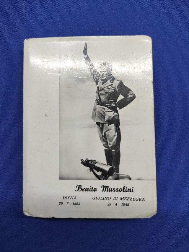Libretto fotografico Benito Mussolini