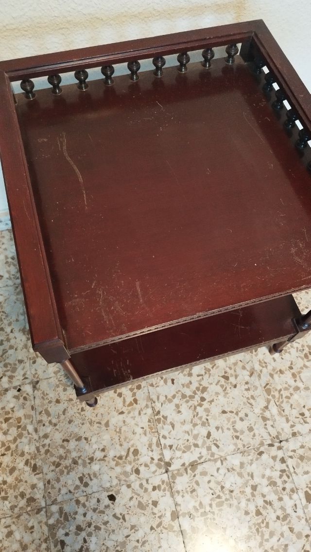 Mesa para equipo de música, librería