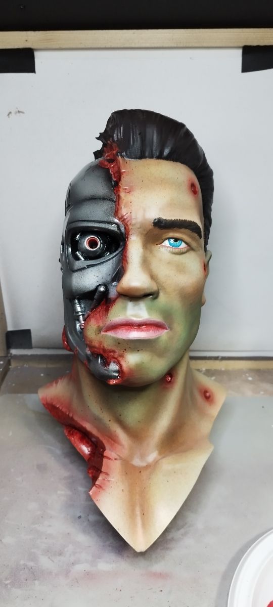 Busto Terminator Arnold Schwarzenegger