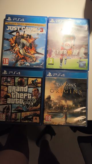 Juegos Play Station4