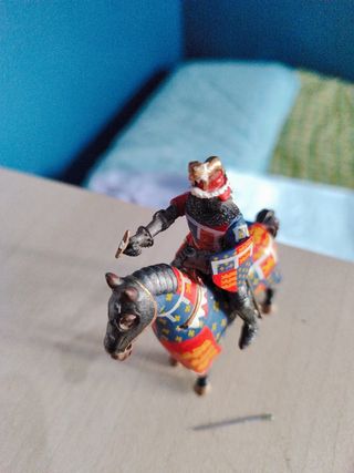 Figura de plomo caballero