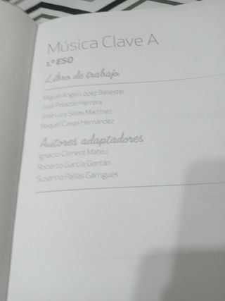 Libro de música 1°ESO