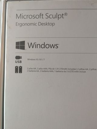 Teclado Microsoft Sculpt Ergonomic