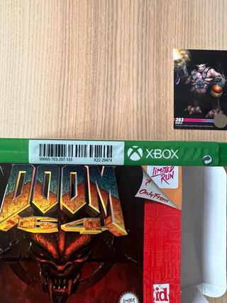 Doom 64 Limited Run Xbox Ed cartucho N64