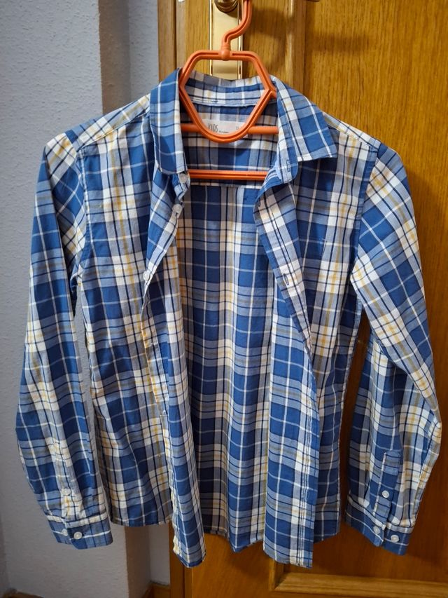 Camisa cuadros niño Kids