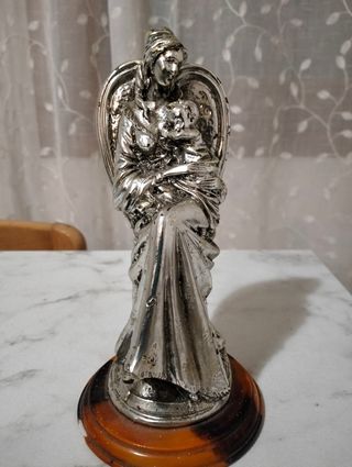 Sculptura maternitate placcata