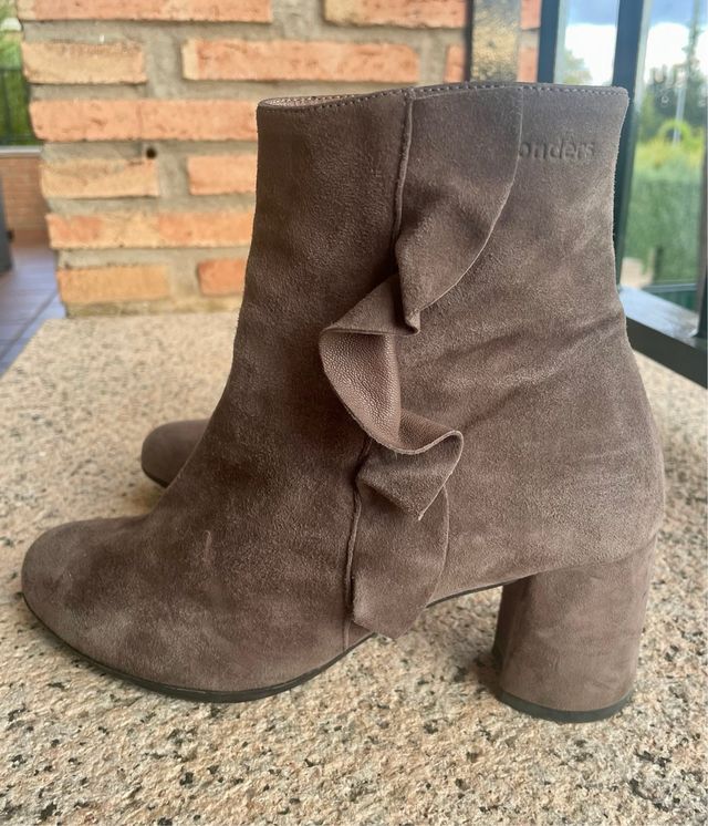 Botines de piel Wonders