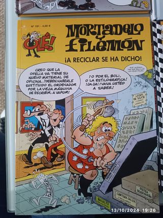 Cómics de Mortadelo, filemos y super lop
