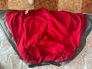 Chaqueta vaquera de desigual