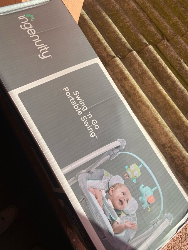 Mecedora portatil para bebe