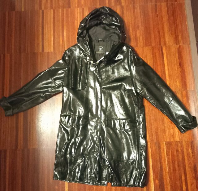 Cappotto da donna in vernice -Trf, Zara collection