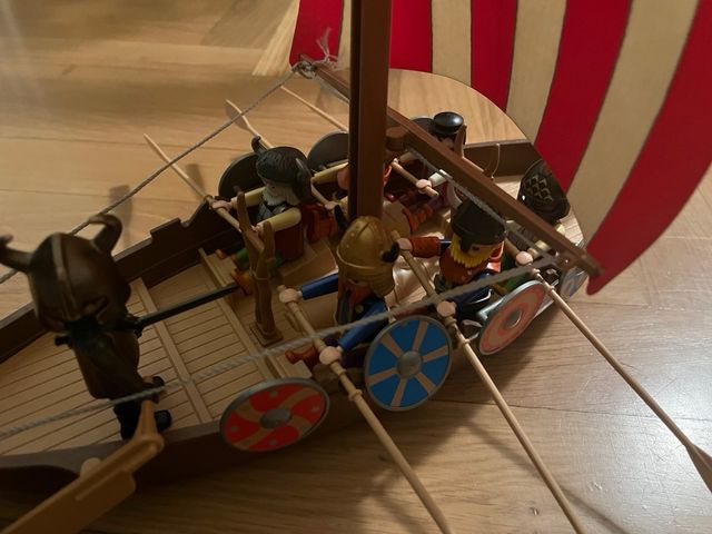 Playmobil barco vikingo