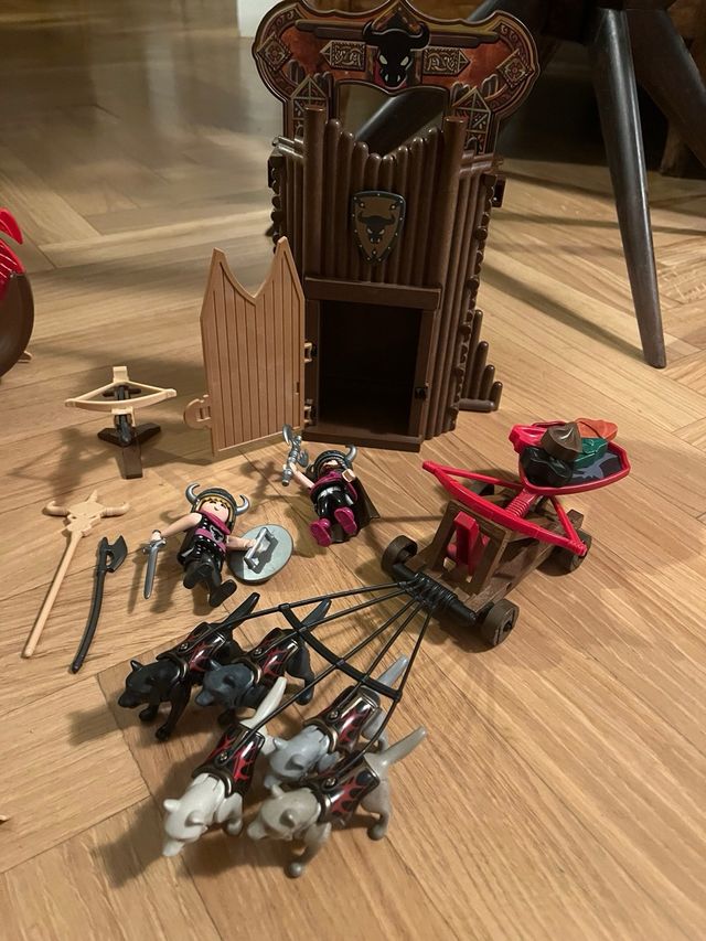 Playmobil Vikingos y Fuerte