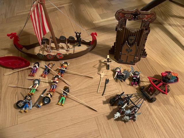 Playmobil Vikingos y Fuerte