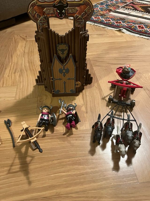 Playmobil Vikingos y Fuerte