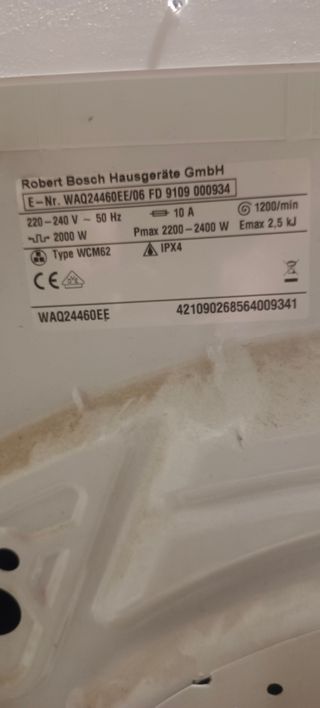 Motor lavadora Bosch 8kilos