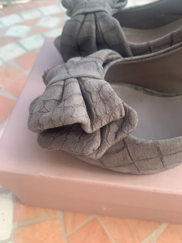 Zapatos piel Uterqüe T 37