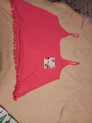 Camiseta/top tirantes