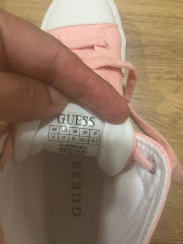 Zapatillas Guess Rosas Talla 37
