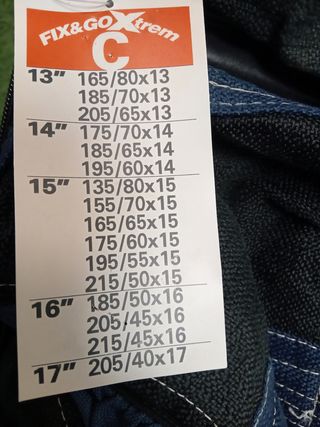 Juego Cadenas Textiles de tela. Fix&Go