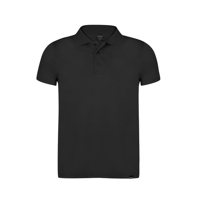 POLO NEGRO TALLA M - DEKROM RPET