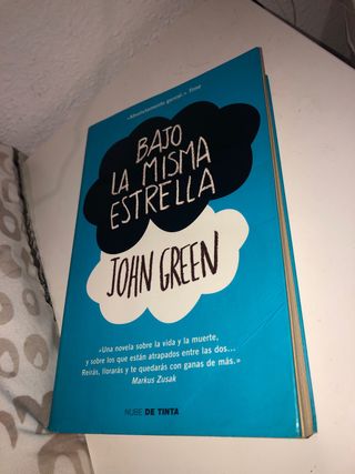 libro “bajo la misma estrella”