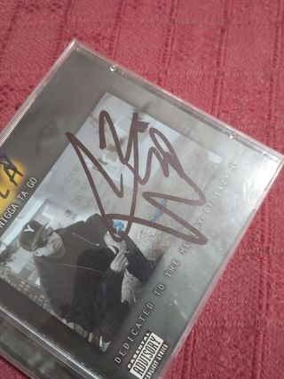 CD rap dj yella firmado n.w..a