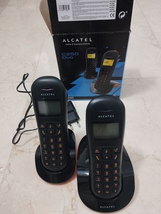 Teléfono inalámbrico duo