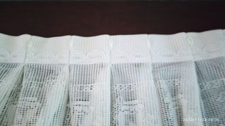 Cortina para cocina o comedor.