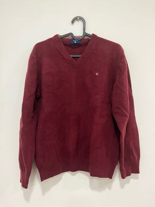 Jersey de hombre Gant granate talla S