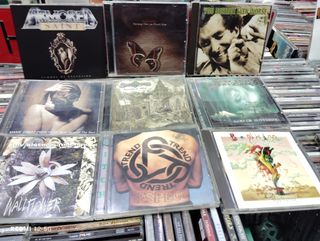 CDs heavy, doom, death, hardcore, etc