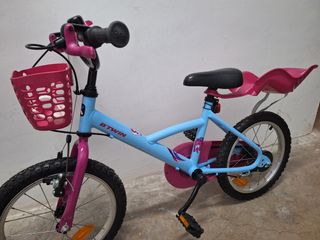 Bicicleta niña 6-8 añitos con ruedas para aprender