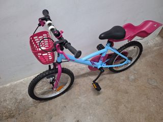 Bicicleta niña 6-8 añitos con ruedas para aprender