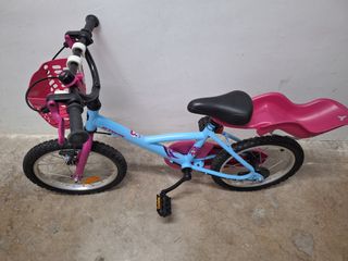 Bicicleta niña 6-8 añitos con ruedas para aprender
