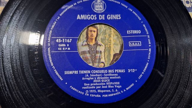 AMIGOS DE GINES disco vinilo
