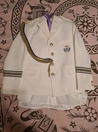 Traje comunión  niño , almirante