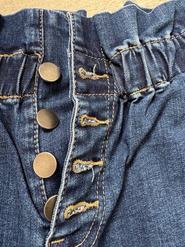 Jeans slounchy a caramella