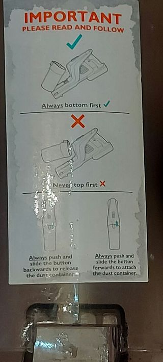 Depósito y filtro aspirador Beldray