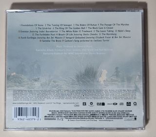 BSO LAS DOS TORRES. SEÑOR ANILLOS. CD