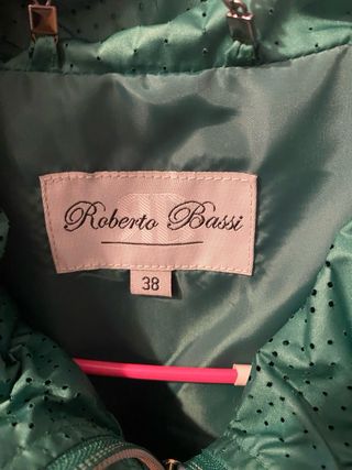 Chaqueta de mujer verde