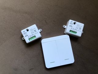 Interruptor de Luz Sem Fio RF Interruptor - Duplo