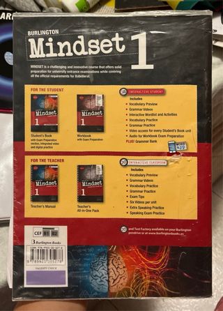 Libro ingles Mindset 1