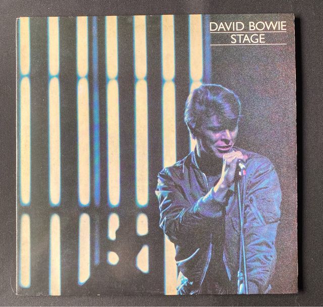 DAVID BOWIE Stage LIVE 1978 doppio vinile blu  