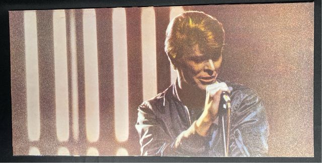 DAVID BOWIE Stage LIVE 1978 doppio vinile blu  