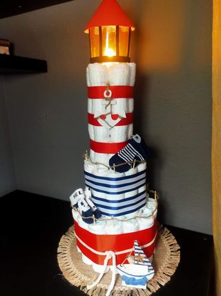Regalo hecho con pañales