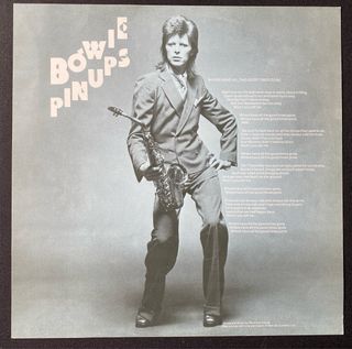DAVID BOWIE/PINUPS' VINYL LP/RCA 1003+Inserto