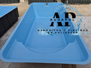 Piscina de poliester 6x3 rectangular